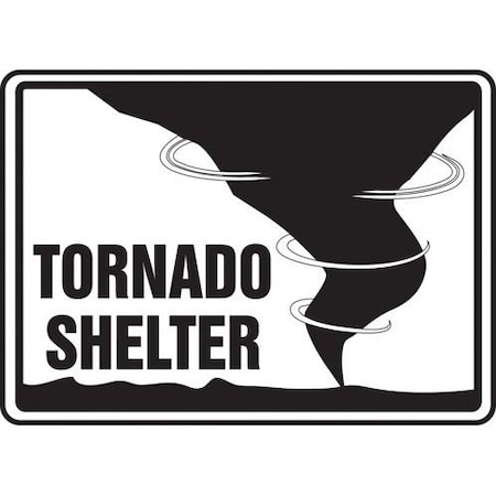 SAFETY SIGN TORNADO SHELTER MFEX506XP